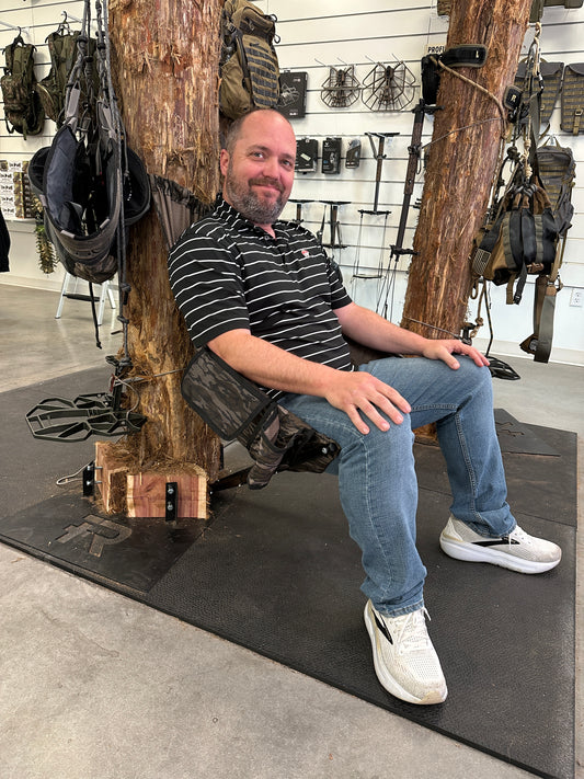 Nukem Hunting | Fanatic Outdoors Low Down Hunting Seat - Bottomland