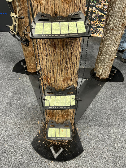 Hunt Arsenal | MAXX™ TRIPLE STEP Climbing Stick Aider