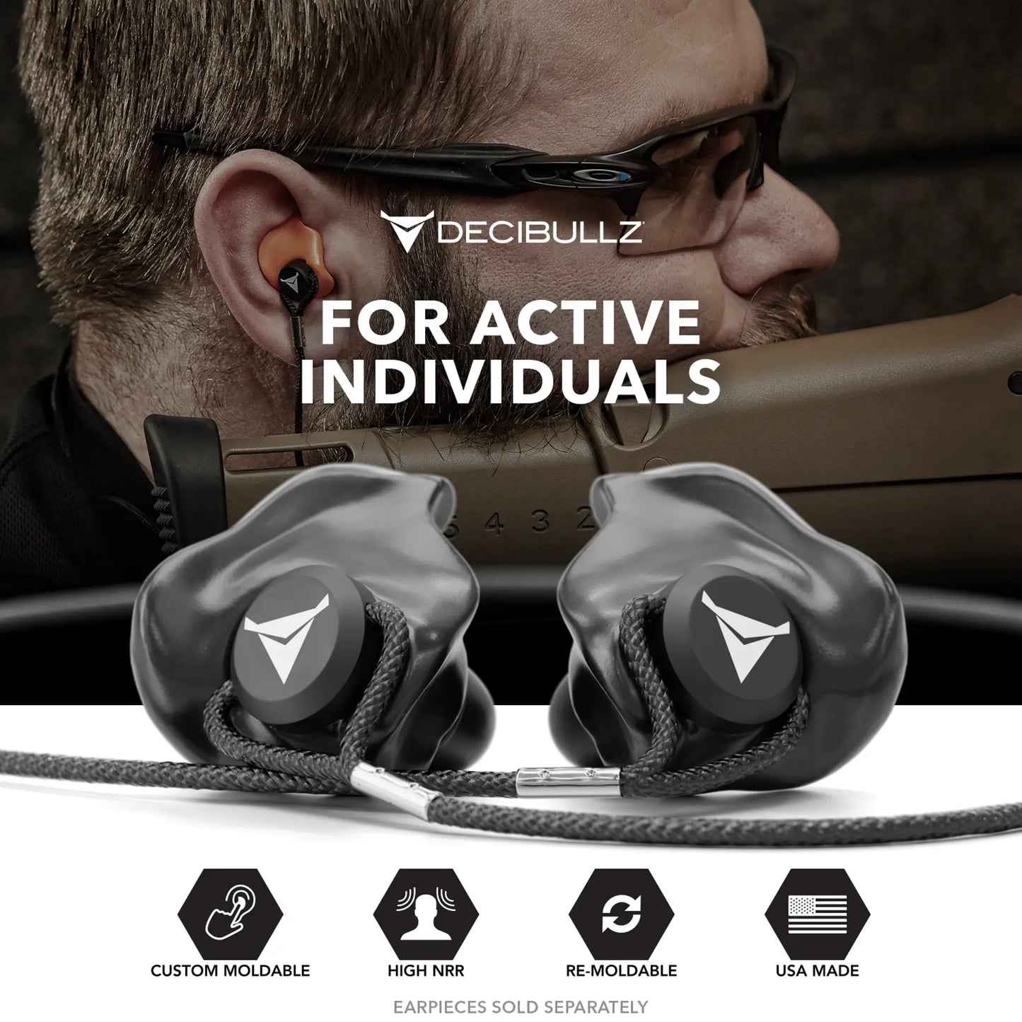 Decibullz | Custom Molded Earplug Lanyard