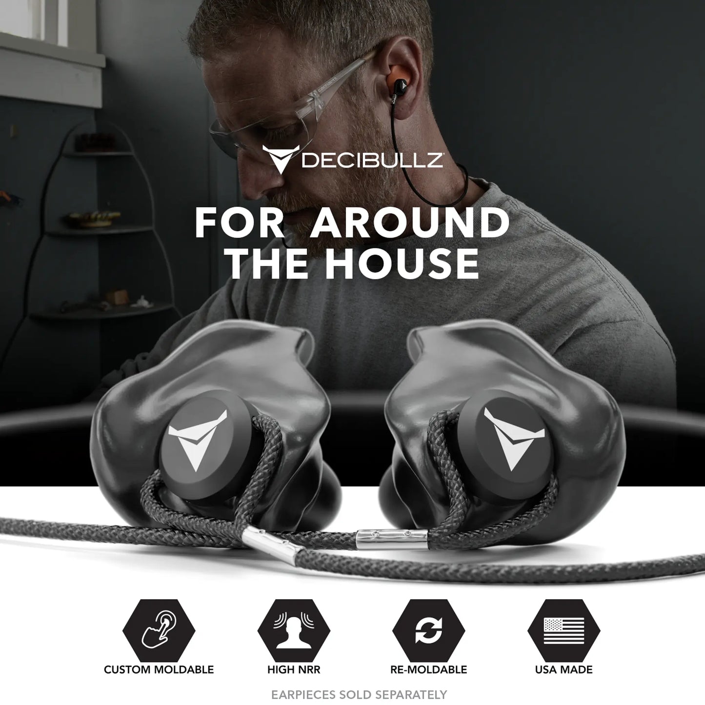 Decibullz | Custom Molded Earplug Lanyard