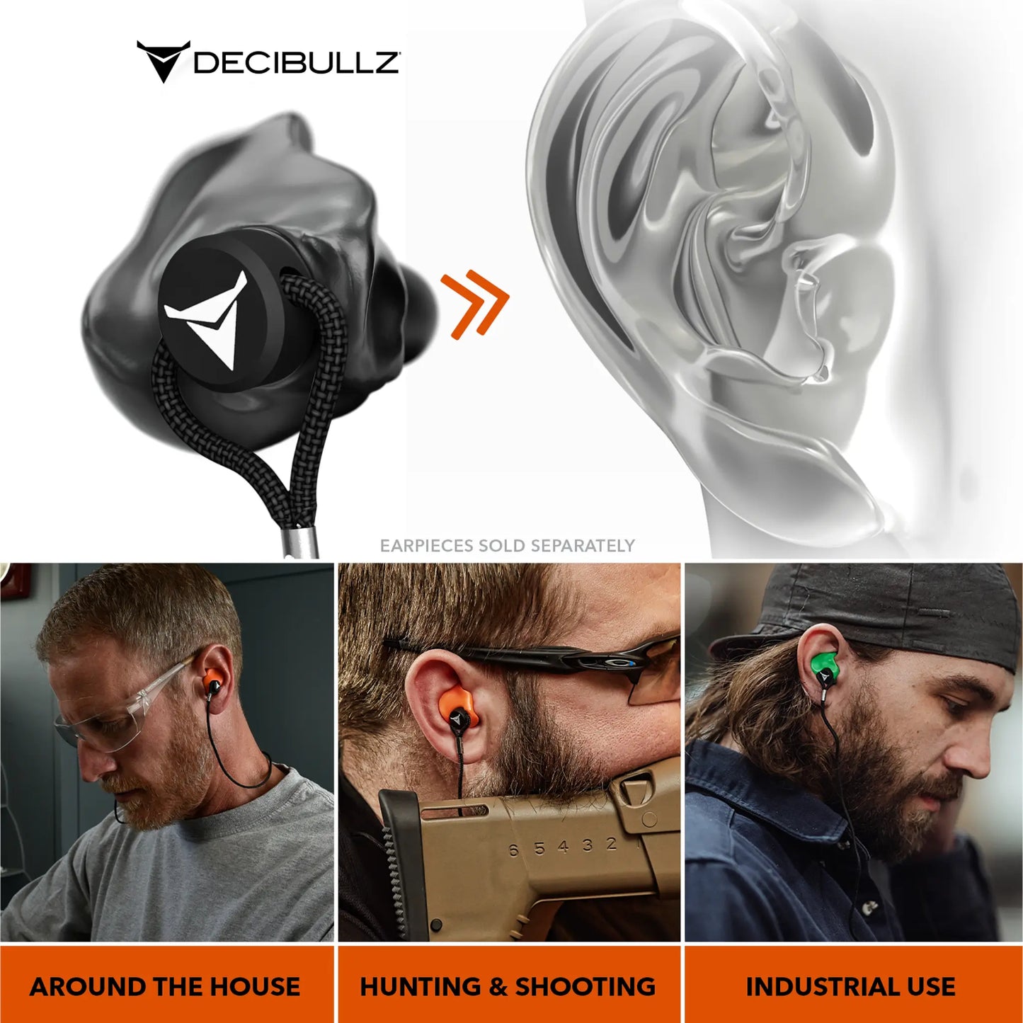 Decibullz | Custom Molded Earplug Lanyard