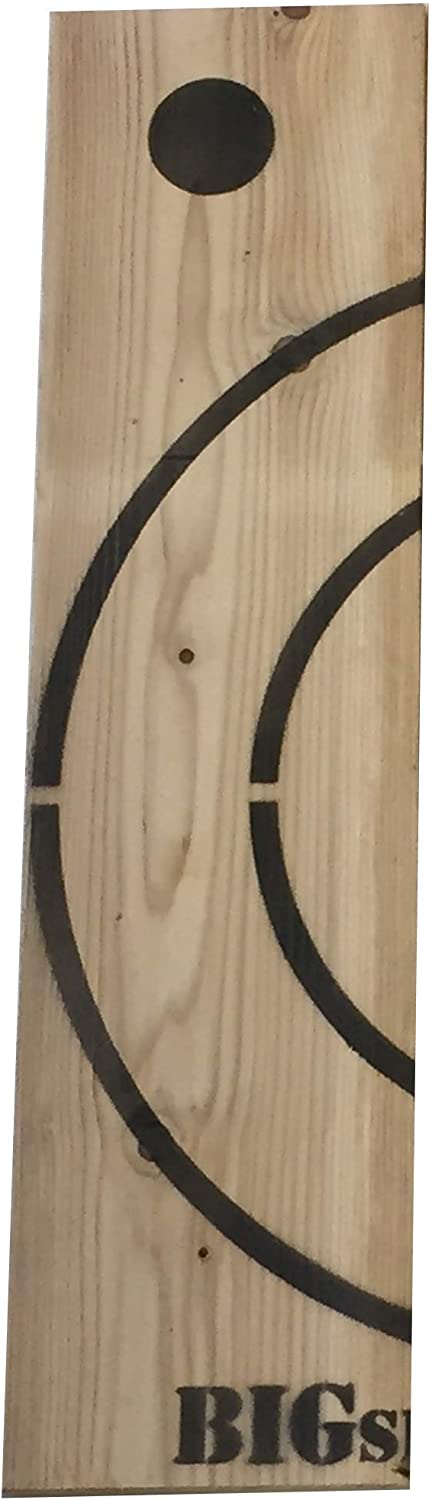 Big Shot Targets | Wooden Axe Throwing Target with Bottle Opener
