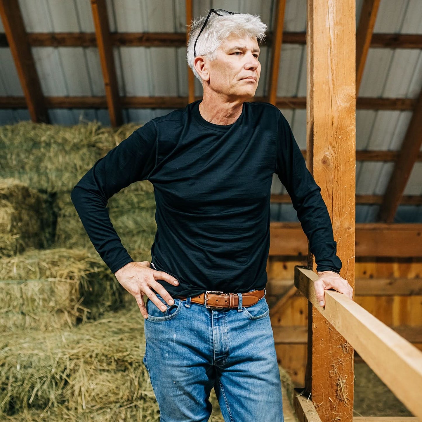 Minus33 | Lightweight Men's Wool Crew - 100% Merino Wool