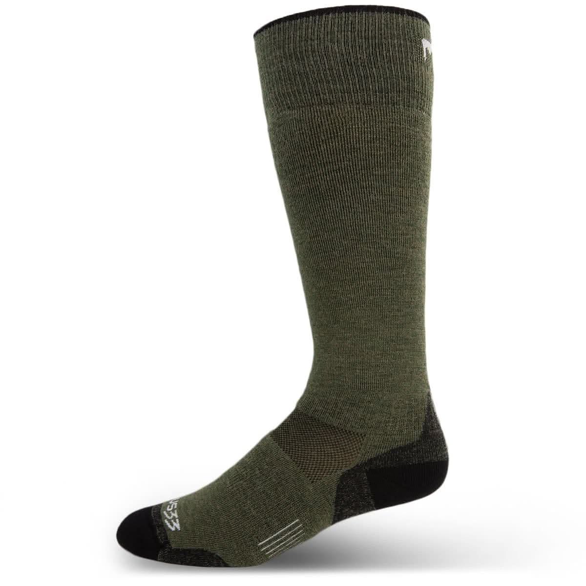 Minus33 | Lightweight - Over the Calf Wool Socks Mountain Heritage