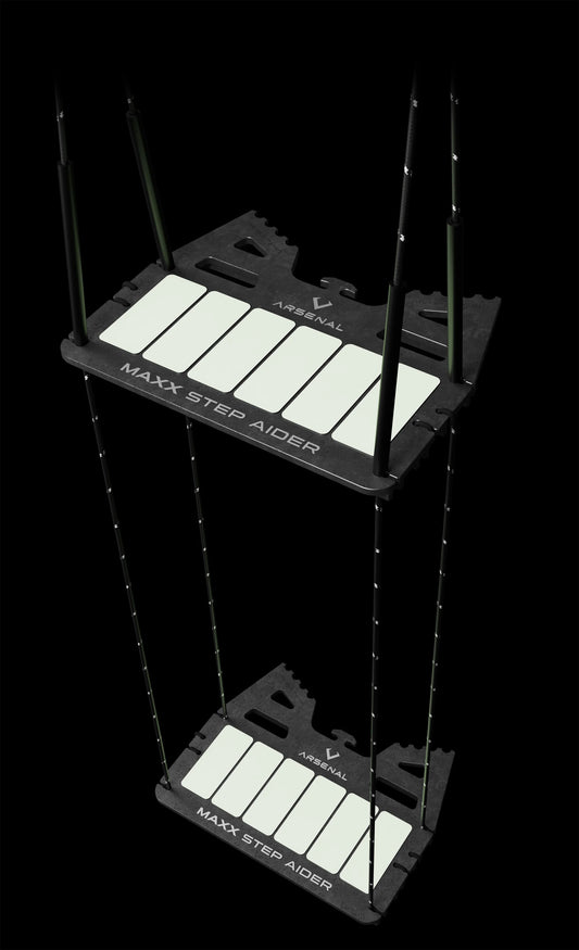 Hunt Arsenal | MAXX™ DOUBLE STEP Climbing Stick Aider (GEN2)