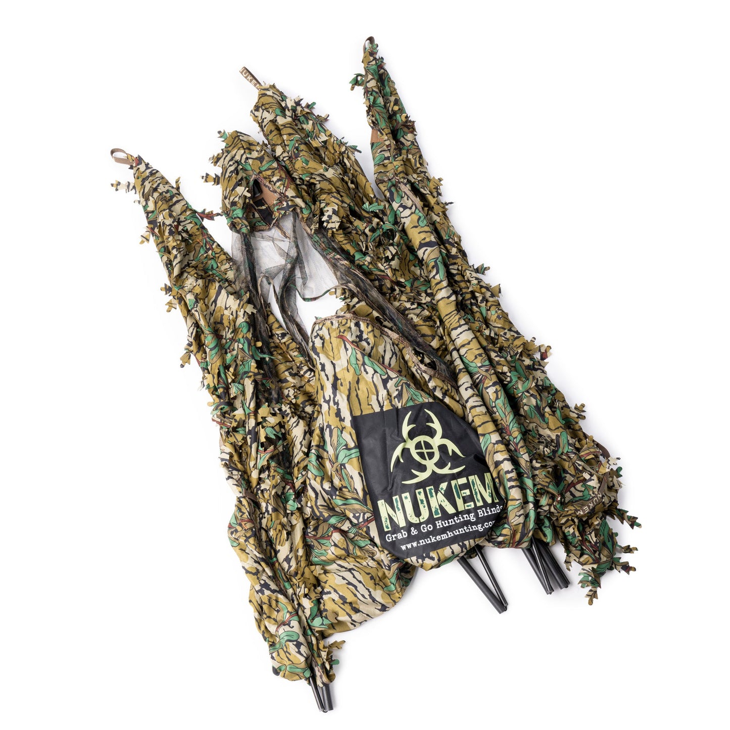 Nukem Hunting | Hunting Blind - Mossy Oak Greenleaf 3D Leafy