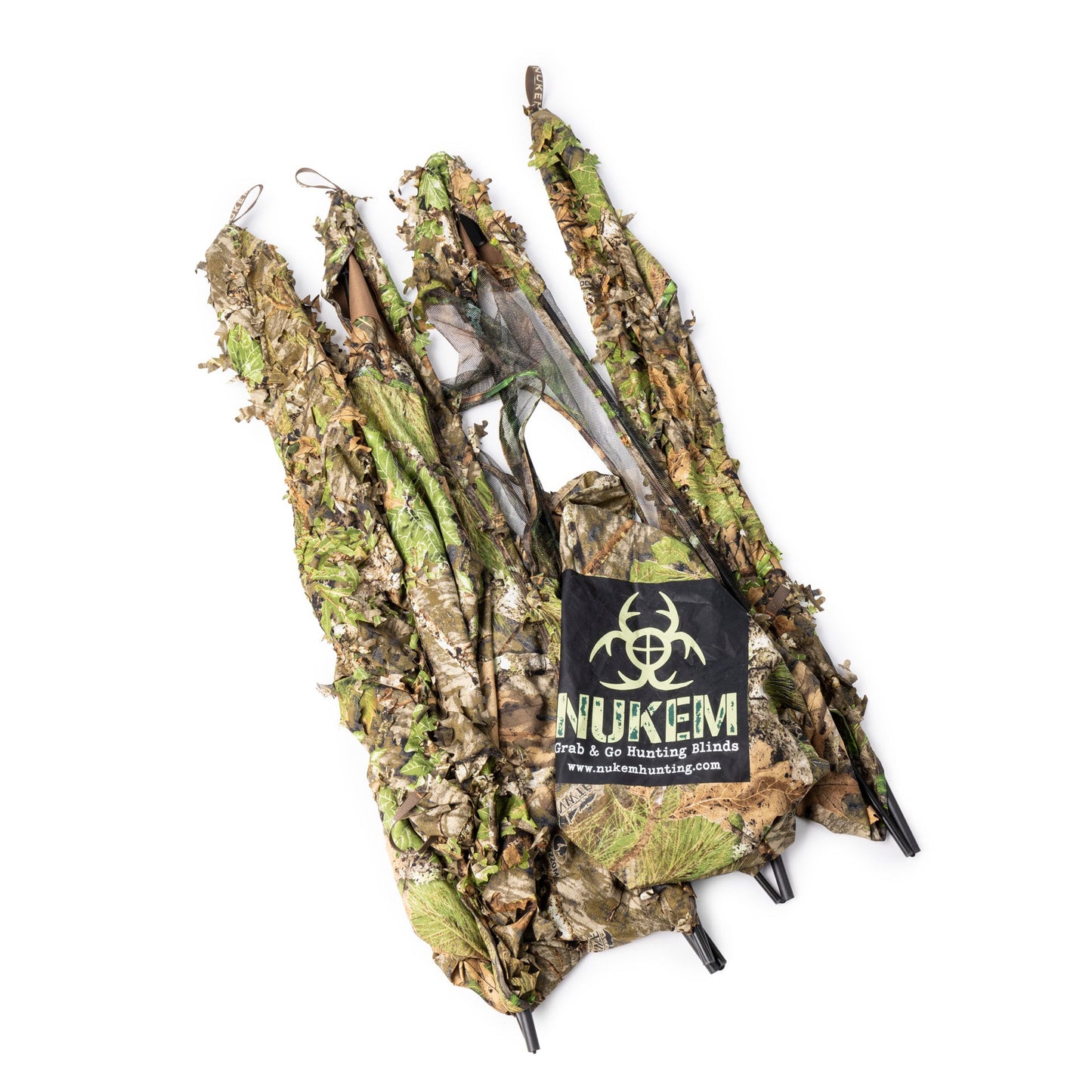 Nukem Hunting | Hunting Blind - Mossy Oak Obsession 3D Leafy