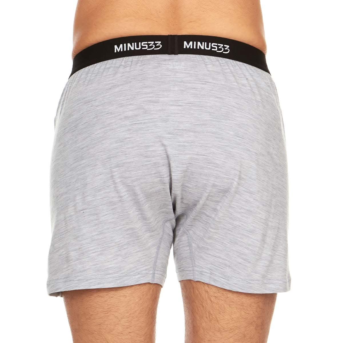 Minus33 | Microweight Men's Wool Boxer Shorts - Woolverino