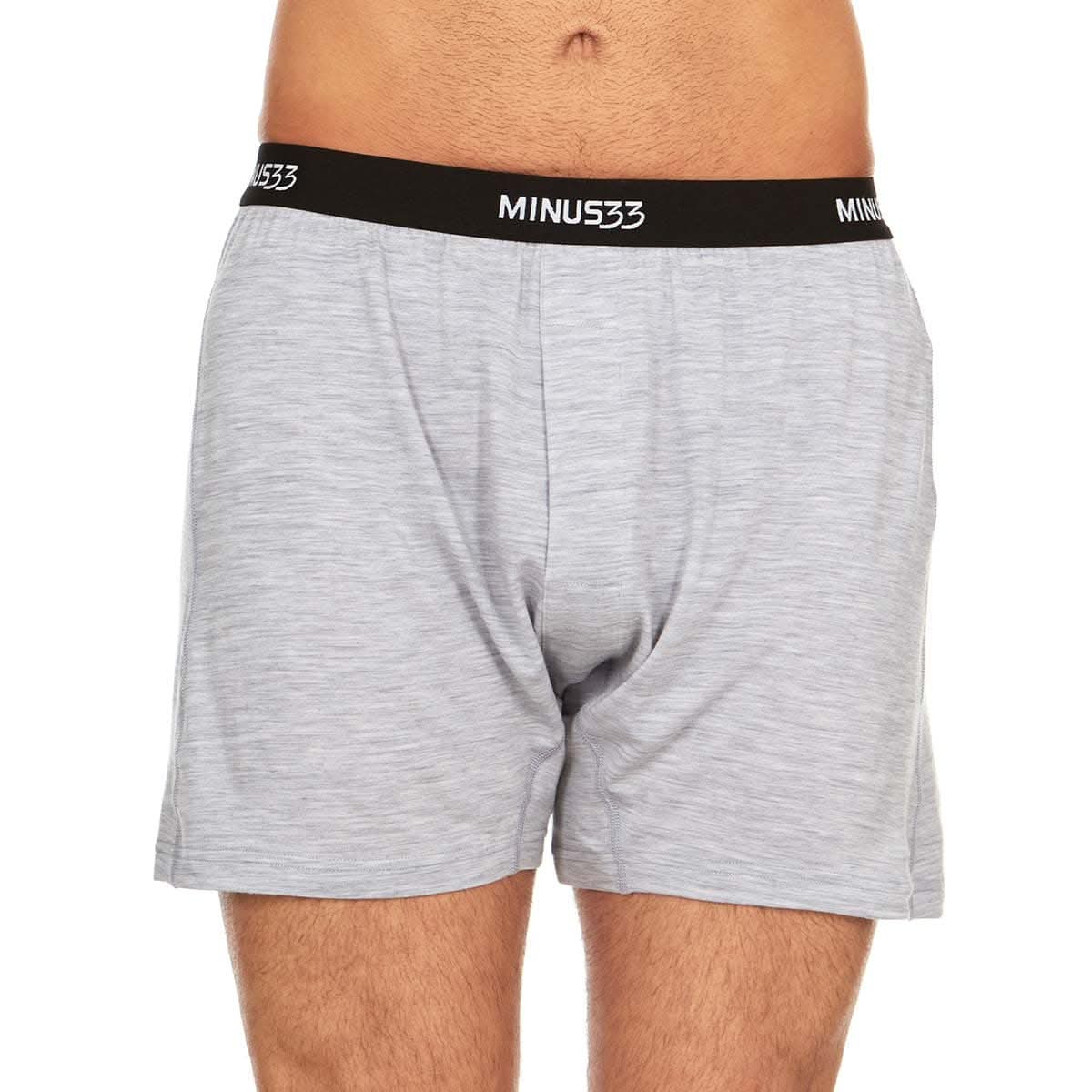 Minus33 | Microweight Men's Wool Boxer Shorts - Woolverino