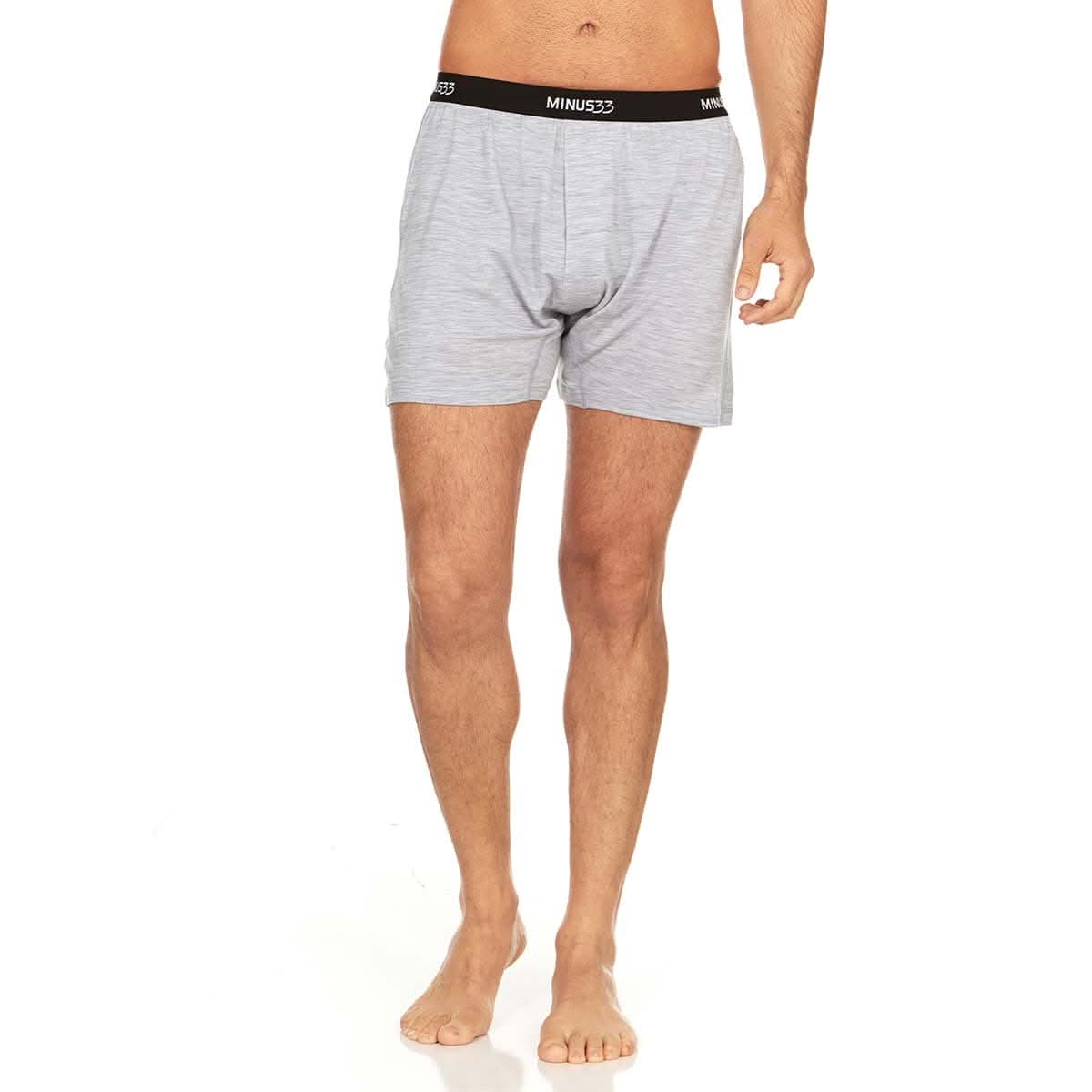 Minus33 | Microweight Men's Wool Boxer Shorts - Woolverino