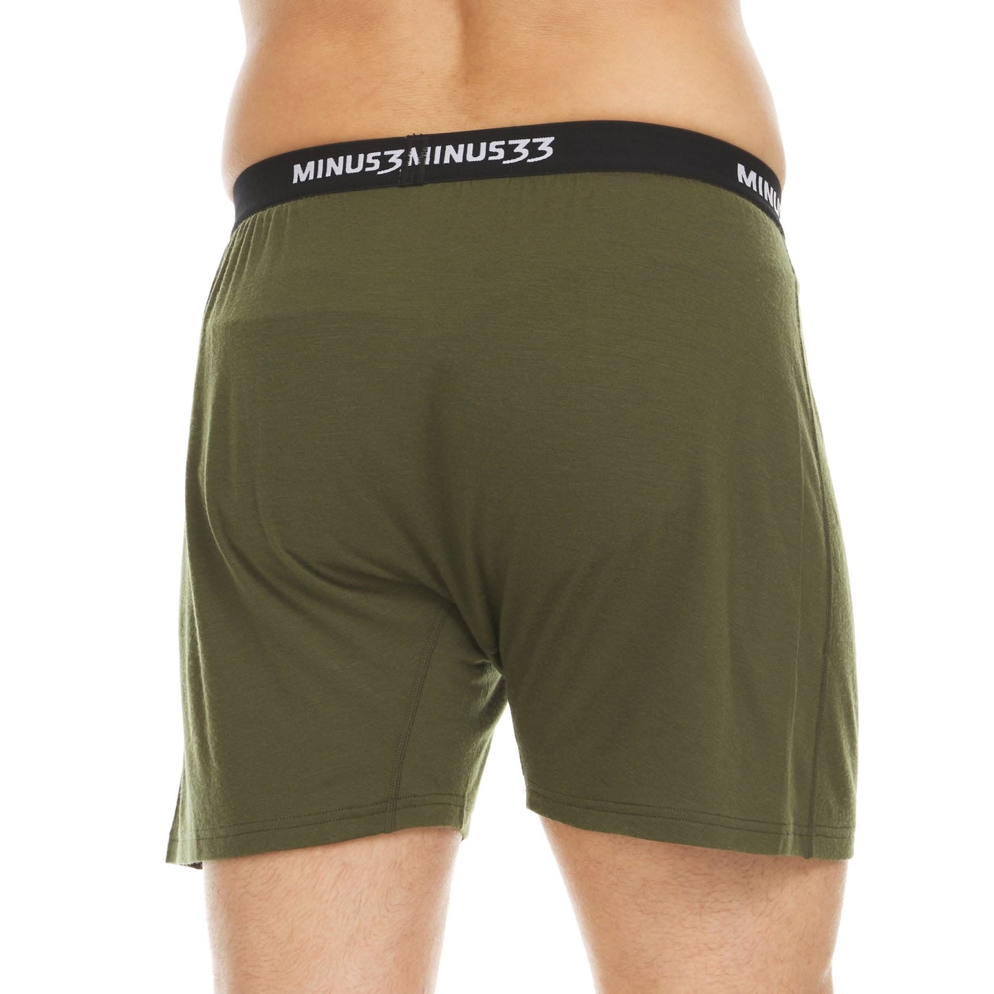 Minus33 | Microweight Men's Wool Boxer Shorts - Woolverino