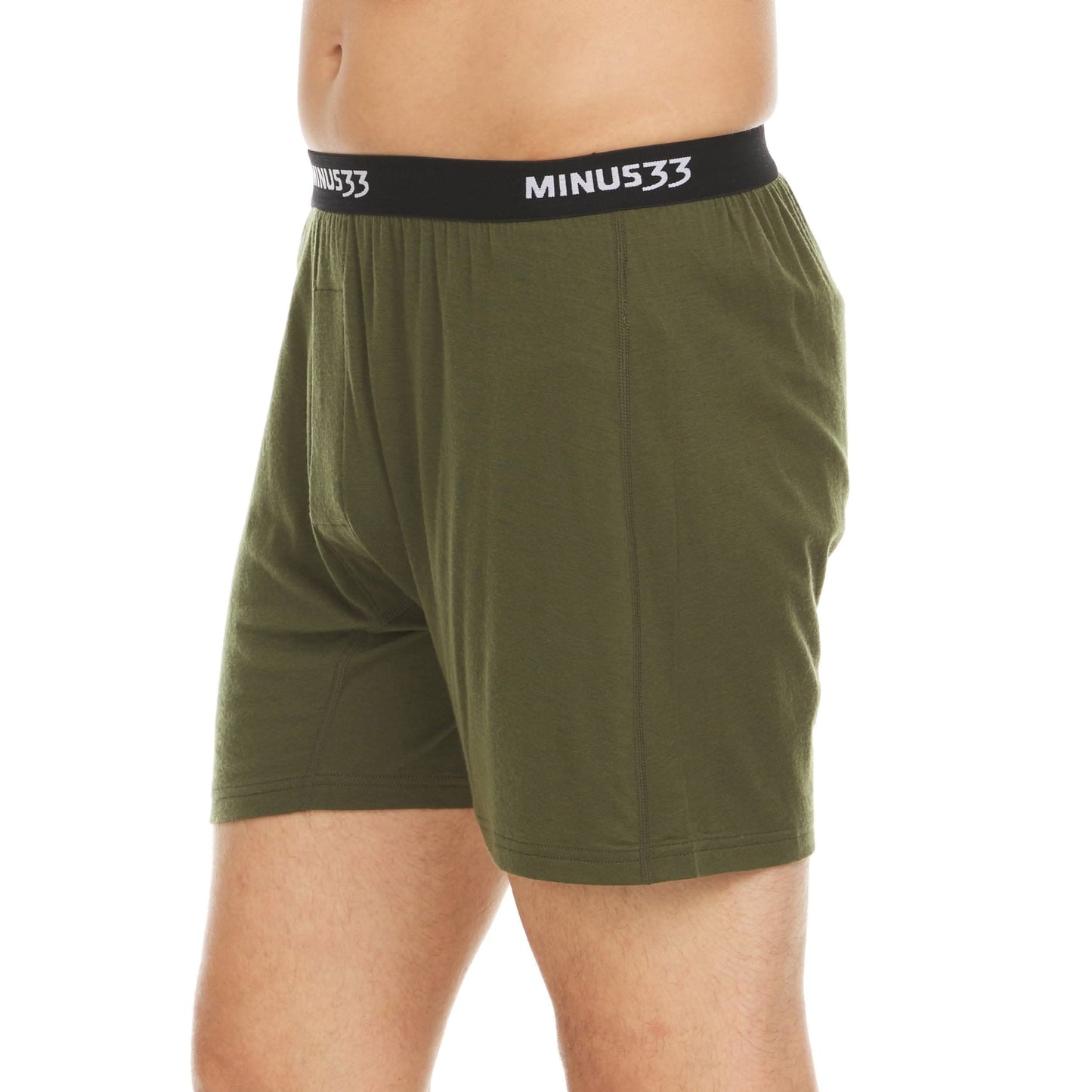 Minus33 | Microweight Men's Wool Boxer Shorts - Woolverino