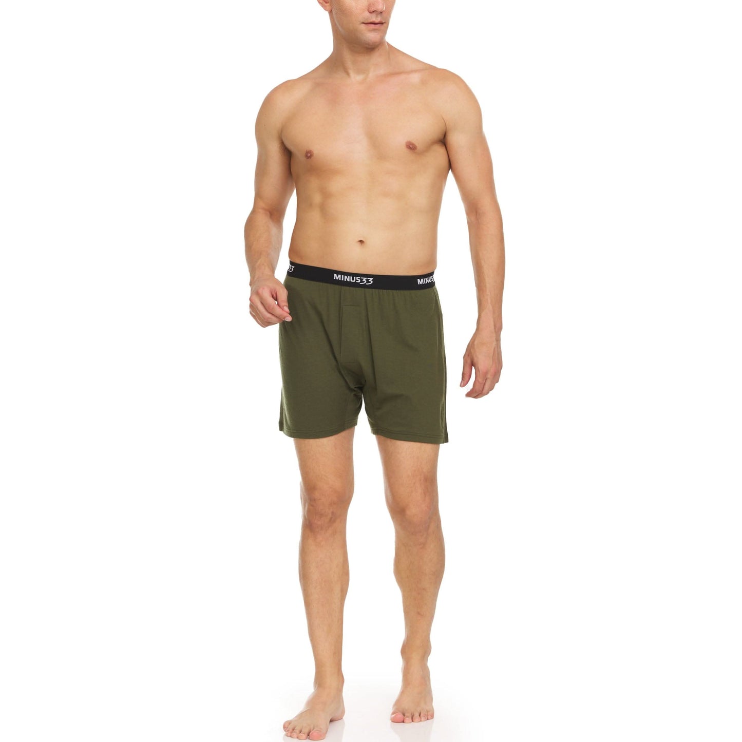 Minus33 | Microweight Men's Wool Boxer Shorts - Woolverino