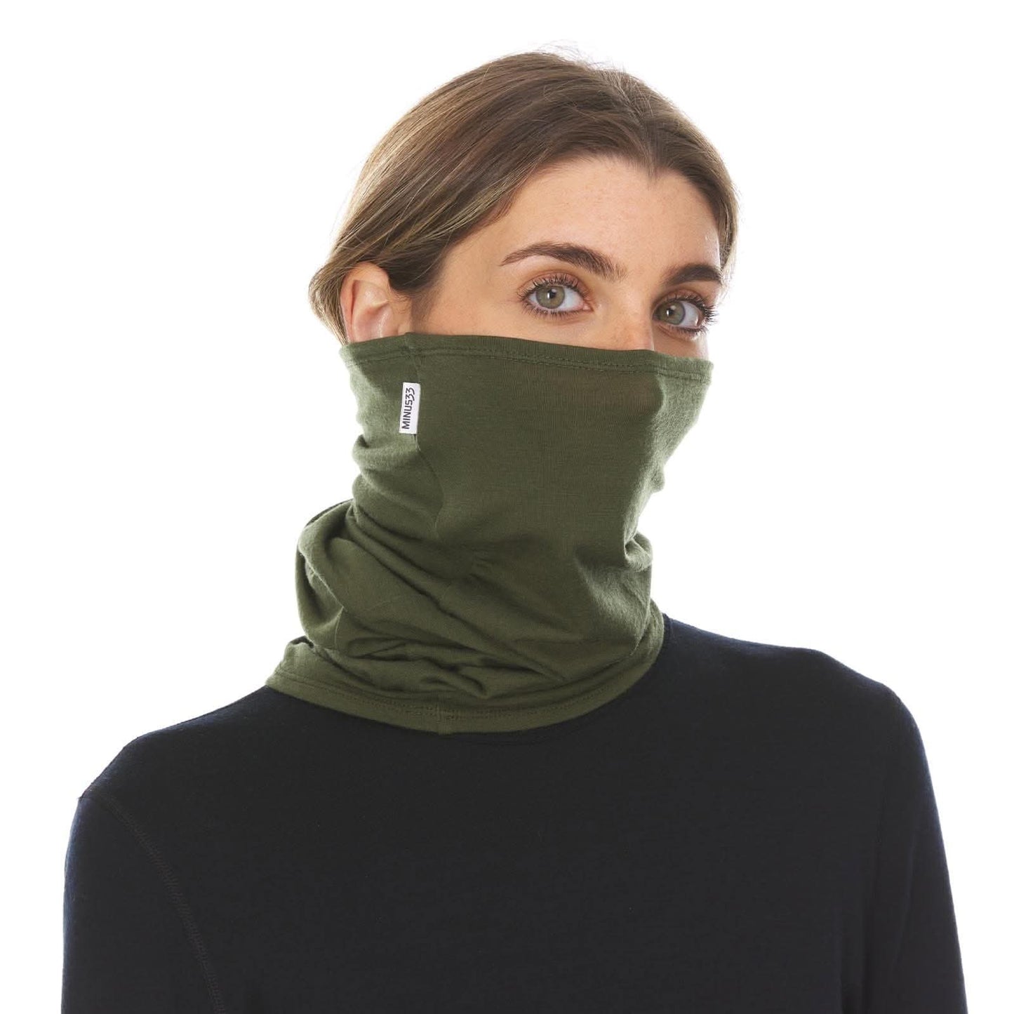 Minus33 | Microweight Wool Neck Gaiter Multiclava - Woolverino