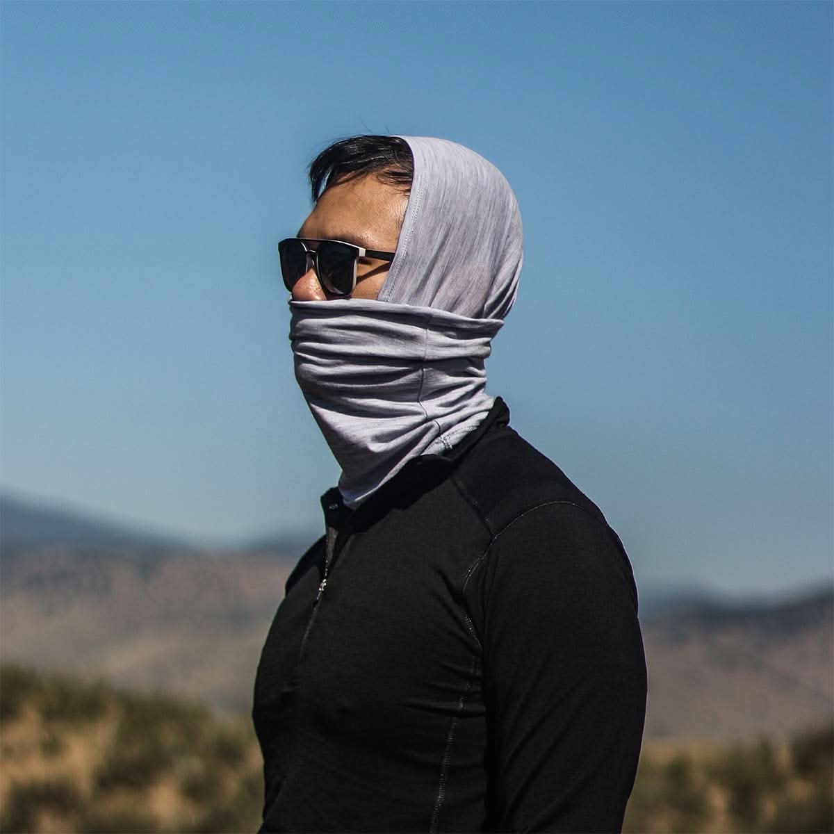 Minus33 | Microweight Wool Neck Gaiter Multiclava - Woolverino
