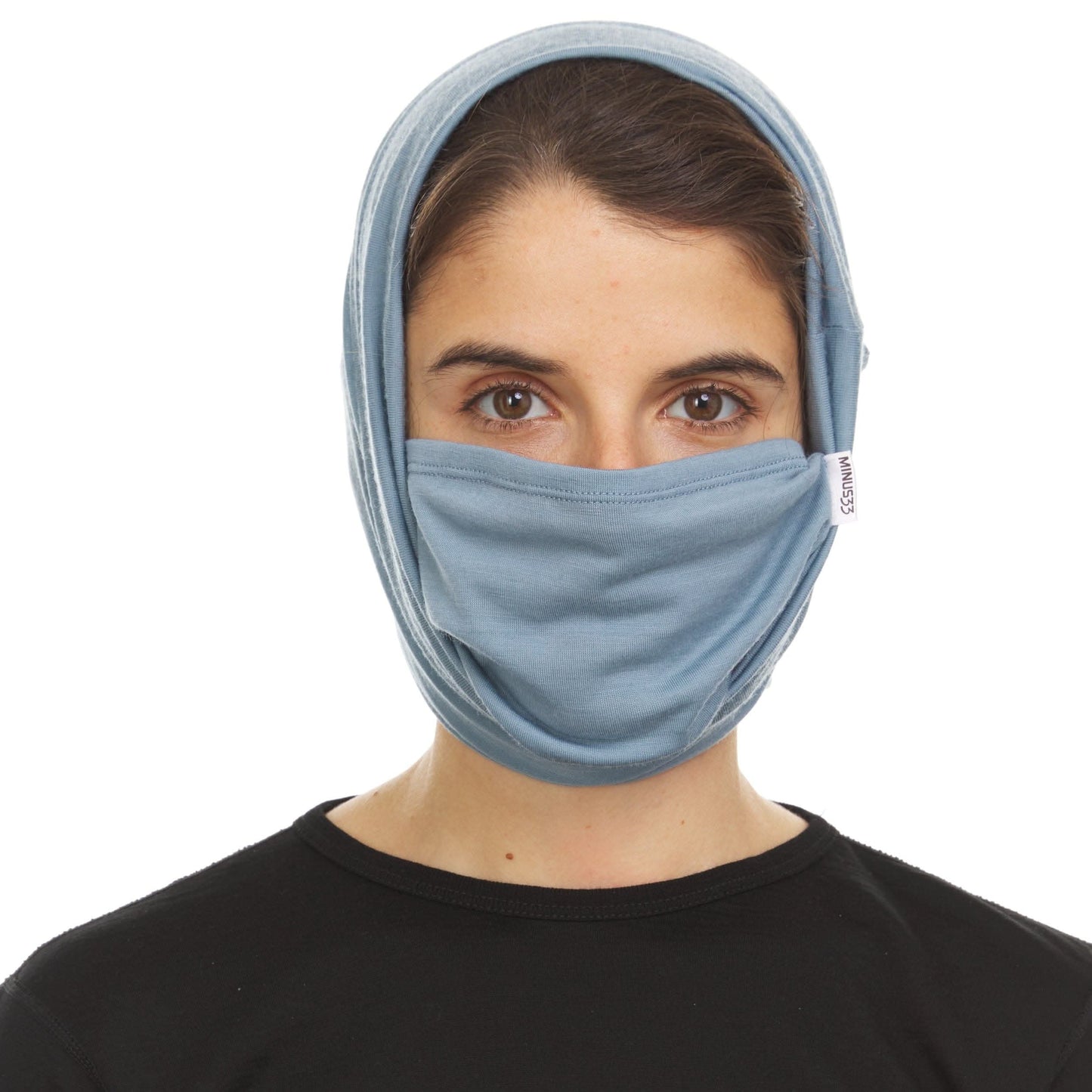Minus33 | Microweight Wool Neck Gaiter Multiclava - Woolverino
