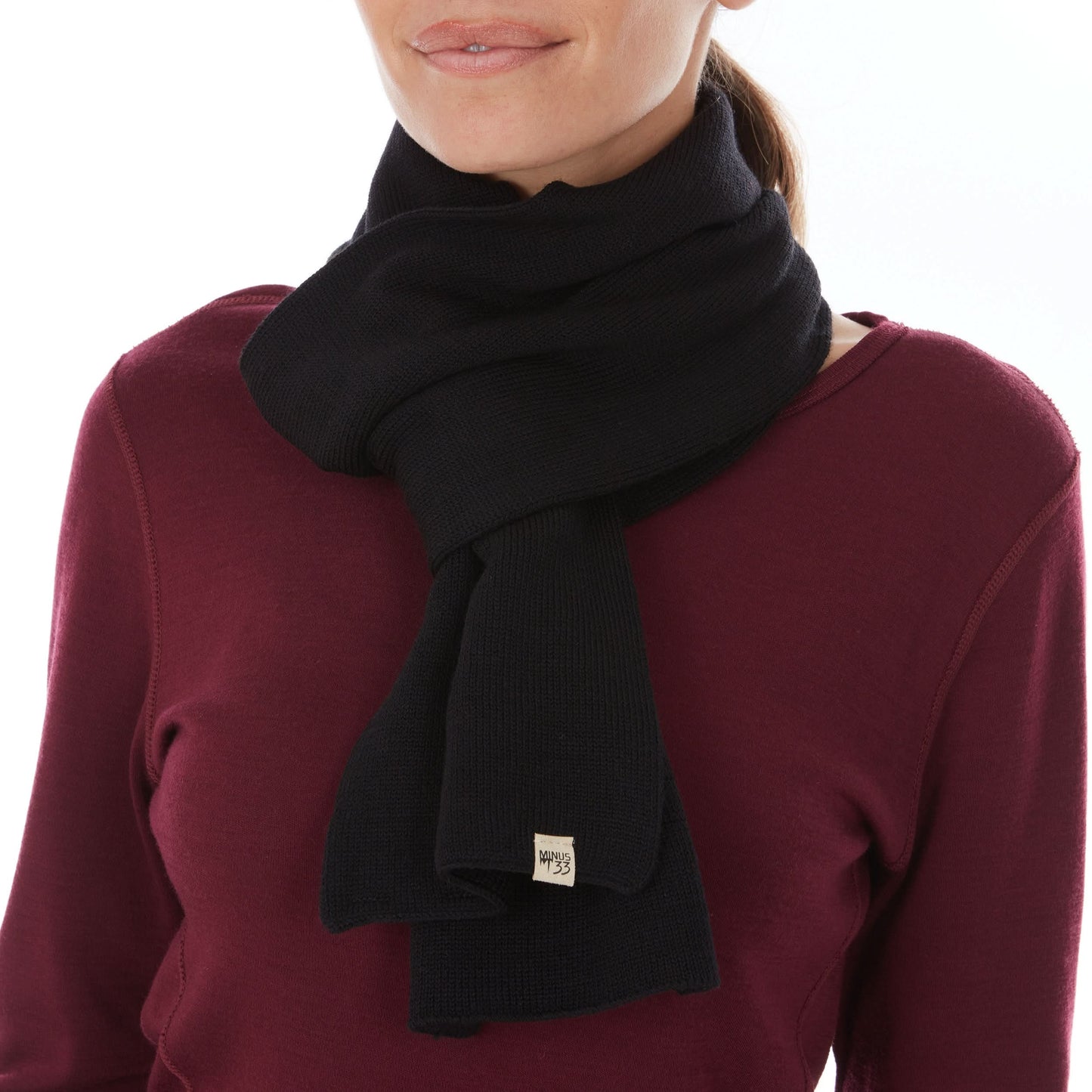 Minus33 | Merino Wool Knit Scarf | 100% Merino Wool