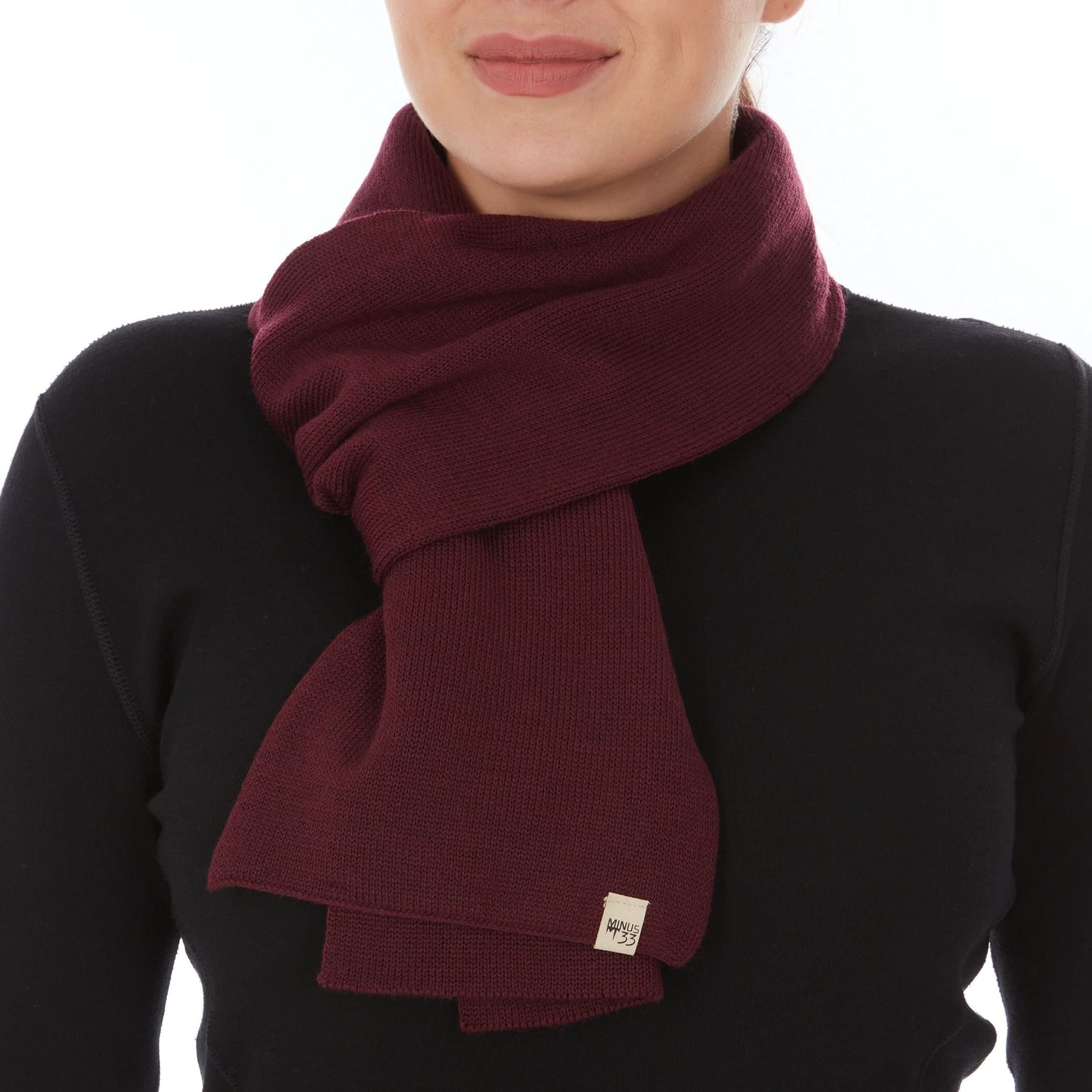 Minus33 | Merino Wool Knit Scarf | 100% Merino Wool