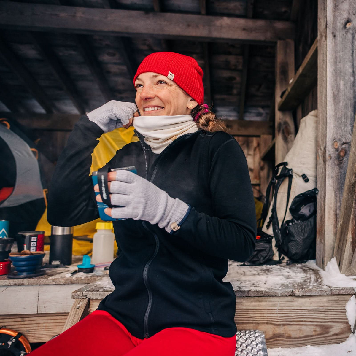 Midweight Wool Neck Gaiter - 100% Merino Wool