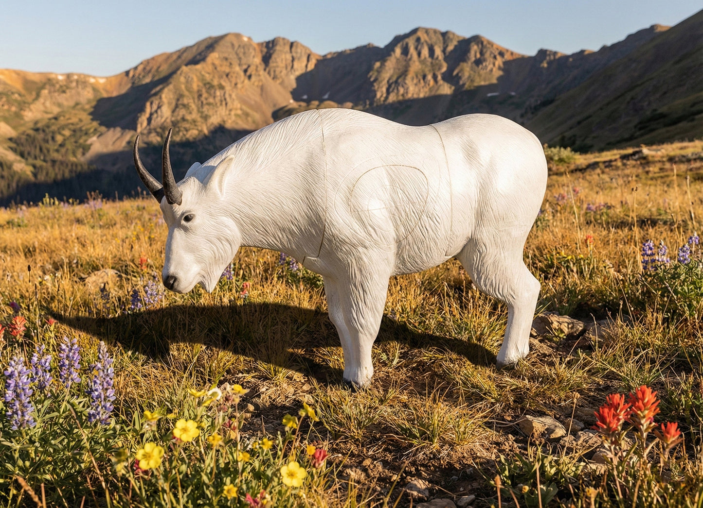 Big Shot Targets | Real Wild 3D Mountain Goat Foam Archery Target