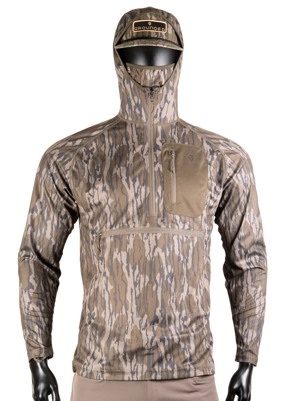 Grounded Brand | The Technical Hoodie with Built-in Facemask