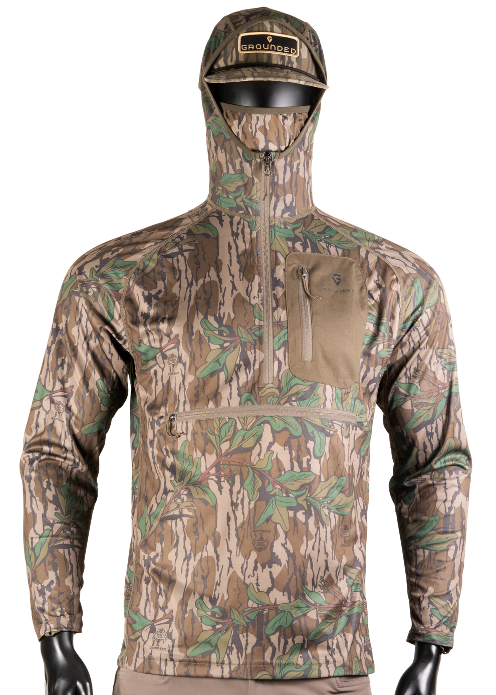 Grounded Brand | The Technical Hoodie with Built-in Facemask