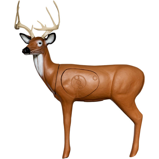 Big Shot Targets | Real Wild 3D Alert Replaceable Vital Deer Buck Archery Target with EZ Pull Foam