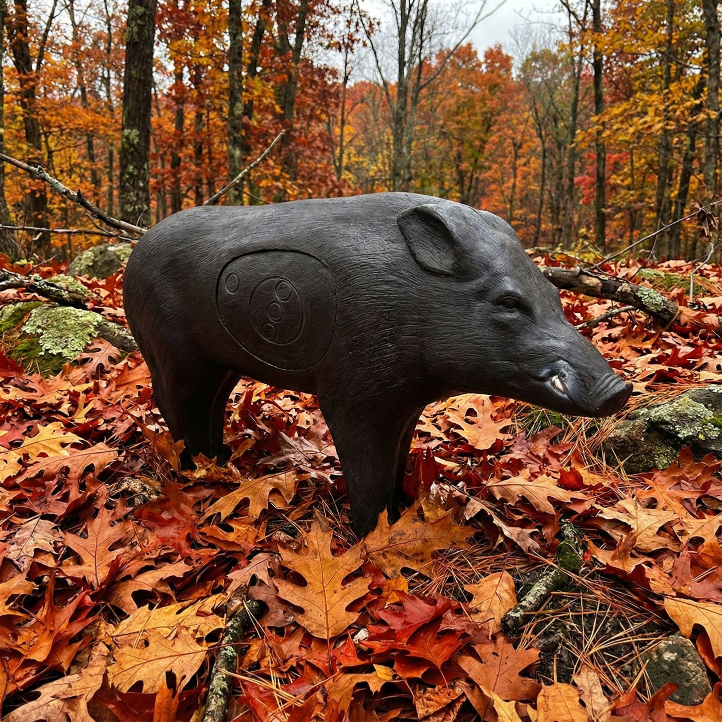 Big Shot Targets | Real Wild 3D Black Boar Archery Target with EZ Pull Foam
