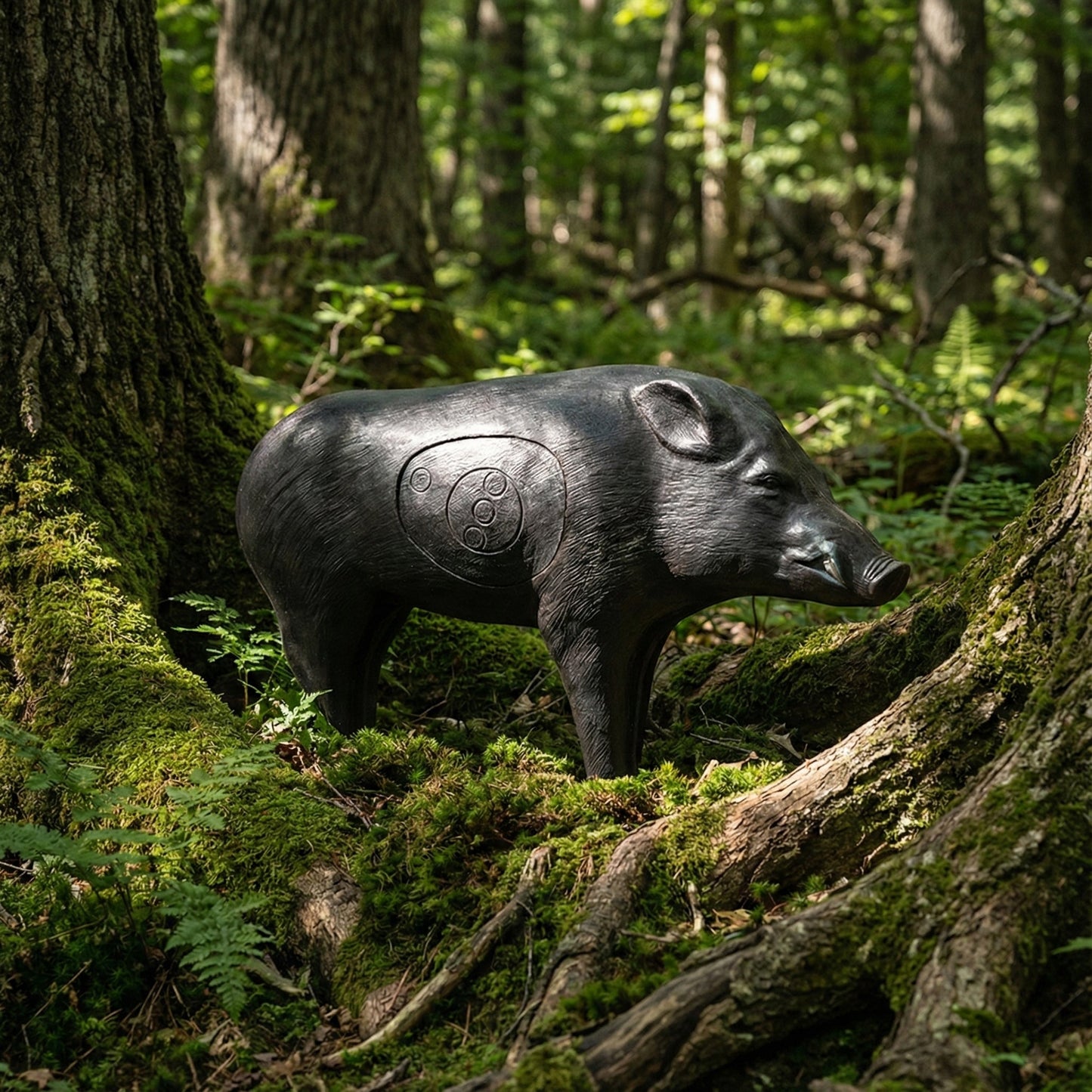 Big Shot Targets | Real Wild 3D Black Boar Archery Target with EZ Pull Foam