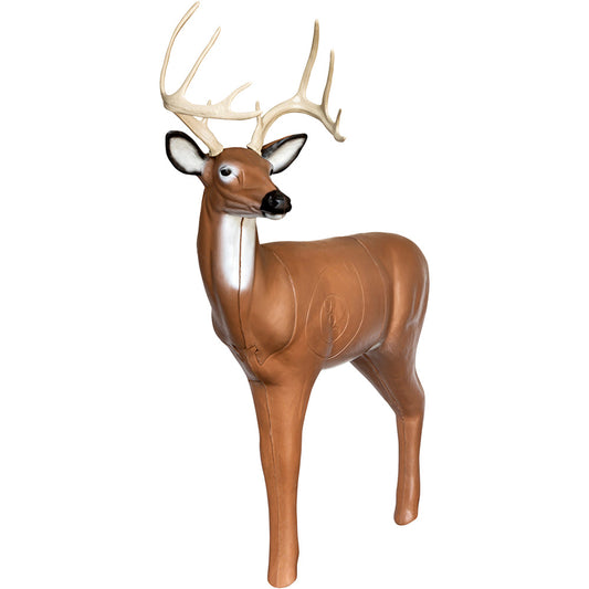 Big Shot Targets | Real Wild 3D Medium Series Alert Buck Archery Target with EZ Pull Foam