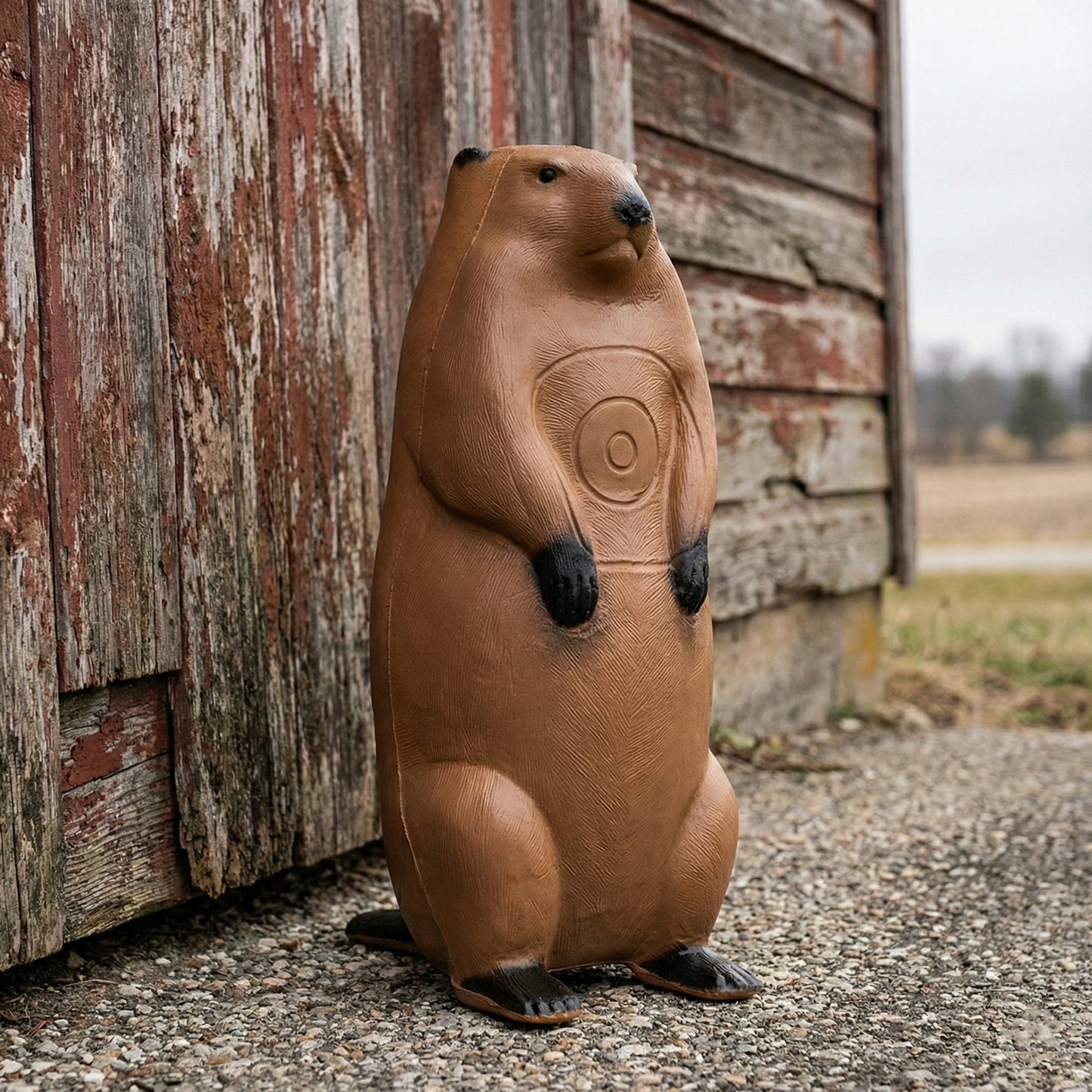 Big Shot Targets | Real Wild 3D Standing Groundhog Archery Target with EZ Pull Foam