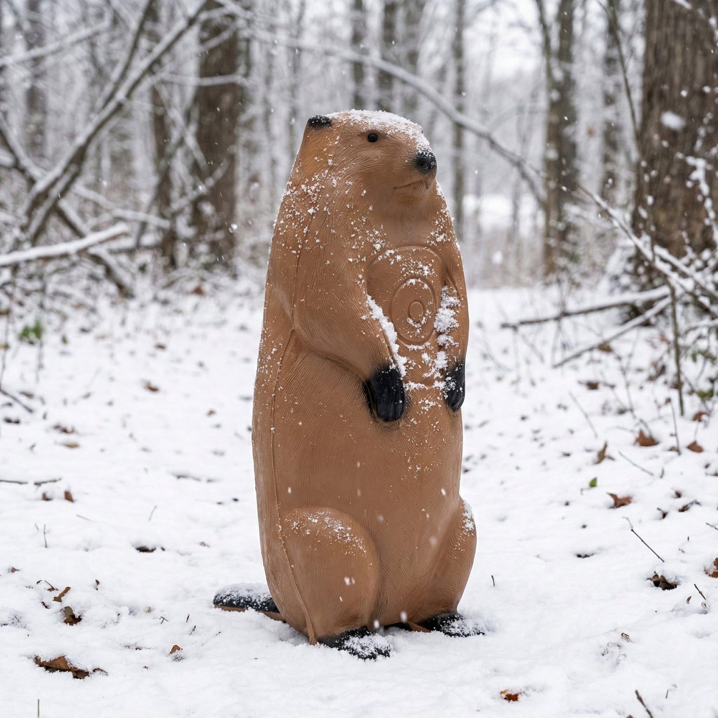 Big Shot Targets | Real Wild 3D Standing Groundhog Archery Target with EZ Pull Foam