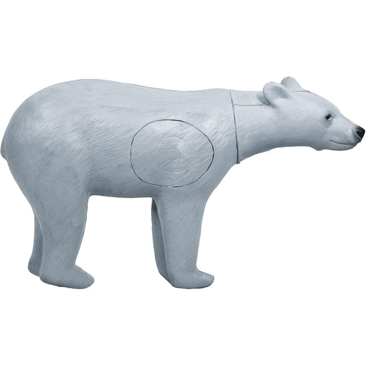 Big Shot Targets | Real Wild 3D Walking Bear White Archery Target with EZ Pull Foam