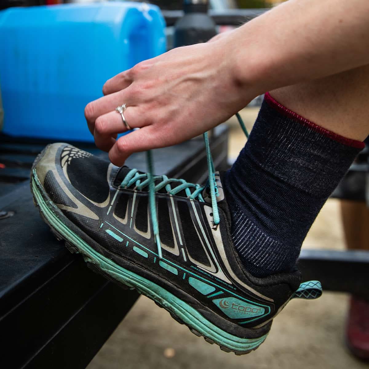 Minus33 | Microweight Cushion - Crew Wool Socks Mountain Heritage