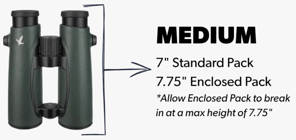Marsupial Gear | Enclosed Binocular Chest Pack