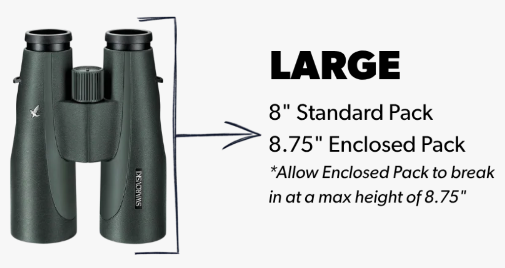 Marsupial Gear | Enclosed Binocular Chest Pack