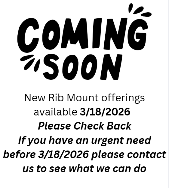 Meadow Creek Mounts | Low Profile Direct Rib Mount - Back in Stock 3/18/2026