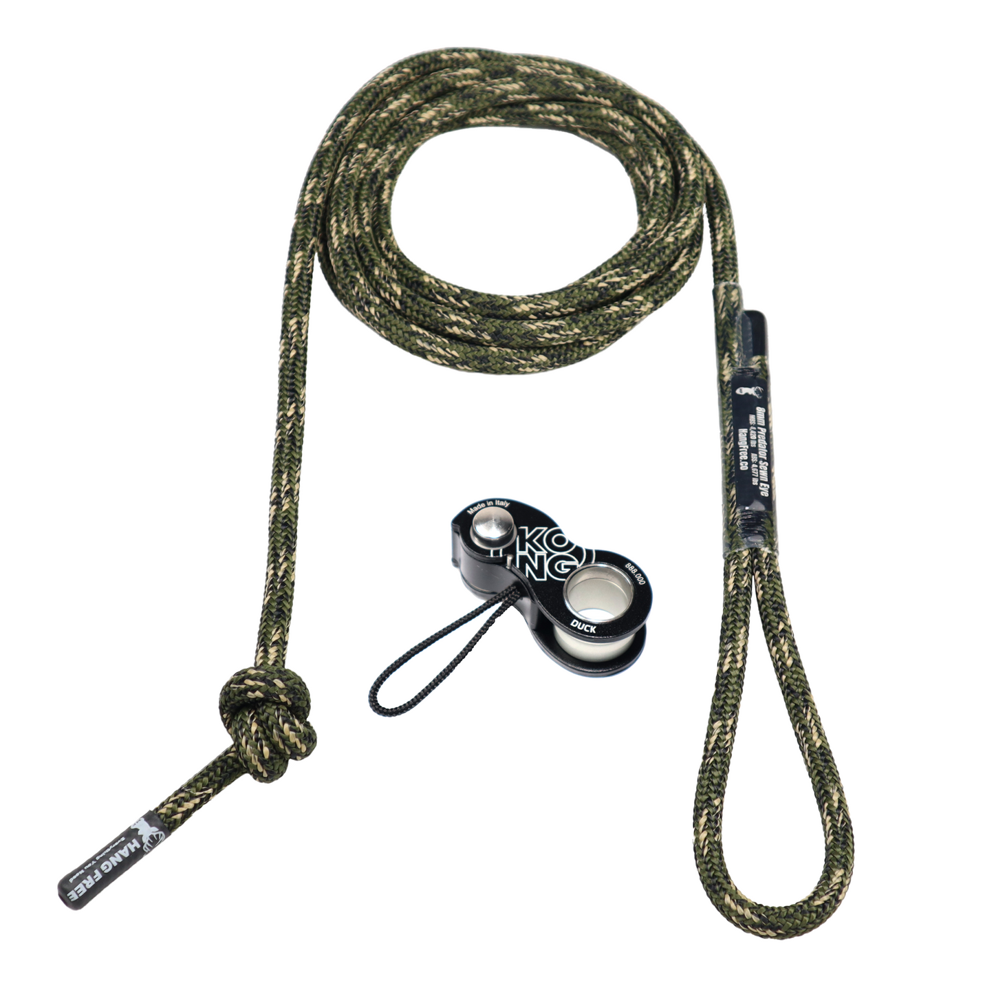 Hang Free | 8mm Predator™ Deluxe Sewn Tree Tether & Lineman's Belts