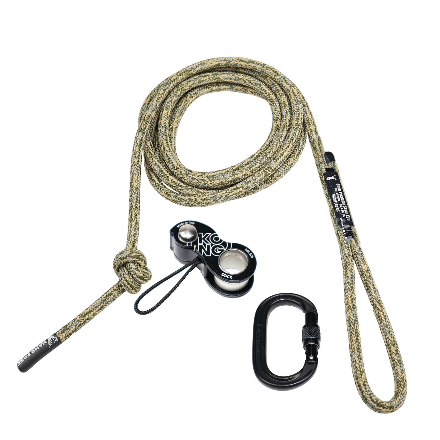 Hang Free | 8mm Predator™ Deluxe Sewn Tree Tether & Lineman's Belts