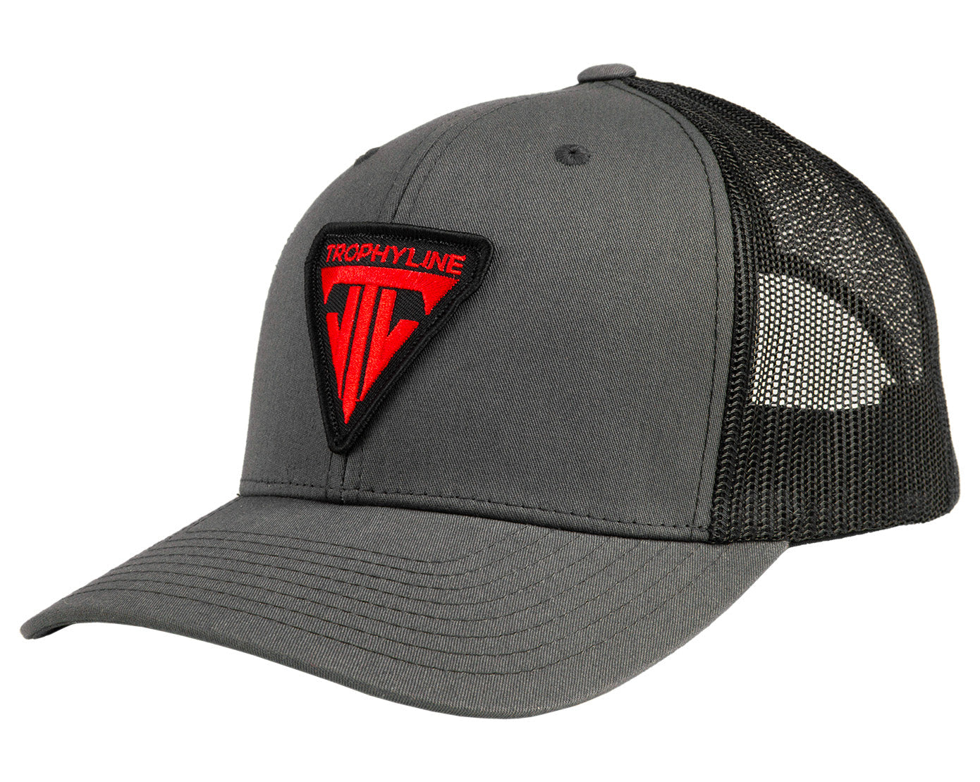 Trophyline | Charcoal/Black Patch Hat