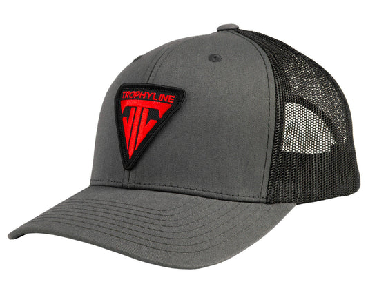 Trophyline | Charcoal/Black Patch Hat