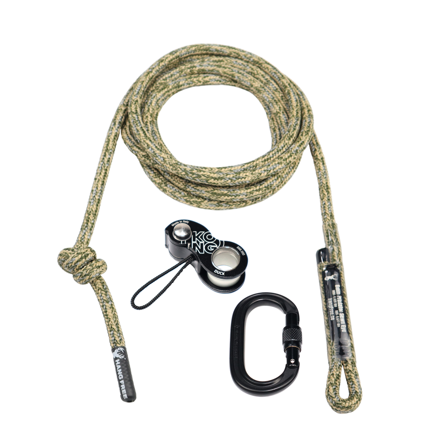 Hang Free | 8mm Predator™ Deluxe Sewn Tree Tether & Lineman's Belts