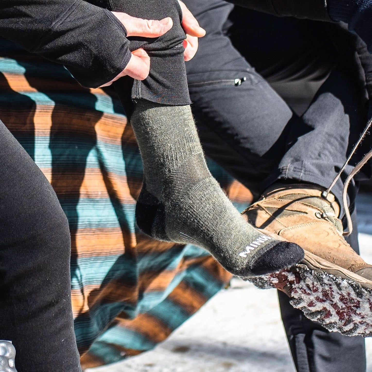 Minus33 | Lightweight - Crew Wool Socks Mountain Heritage