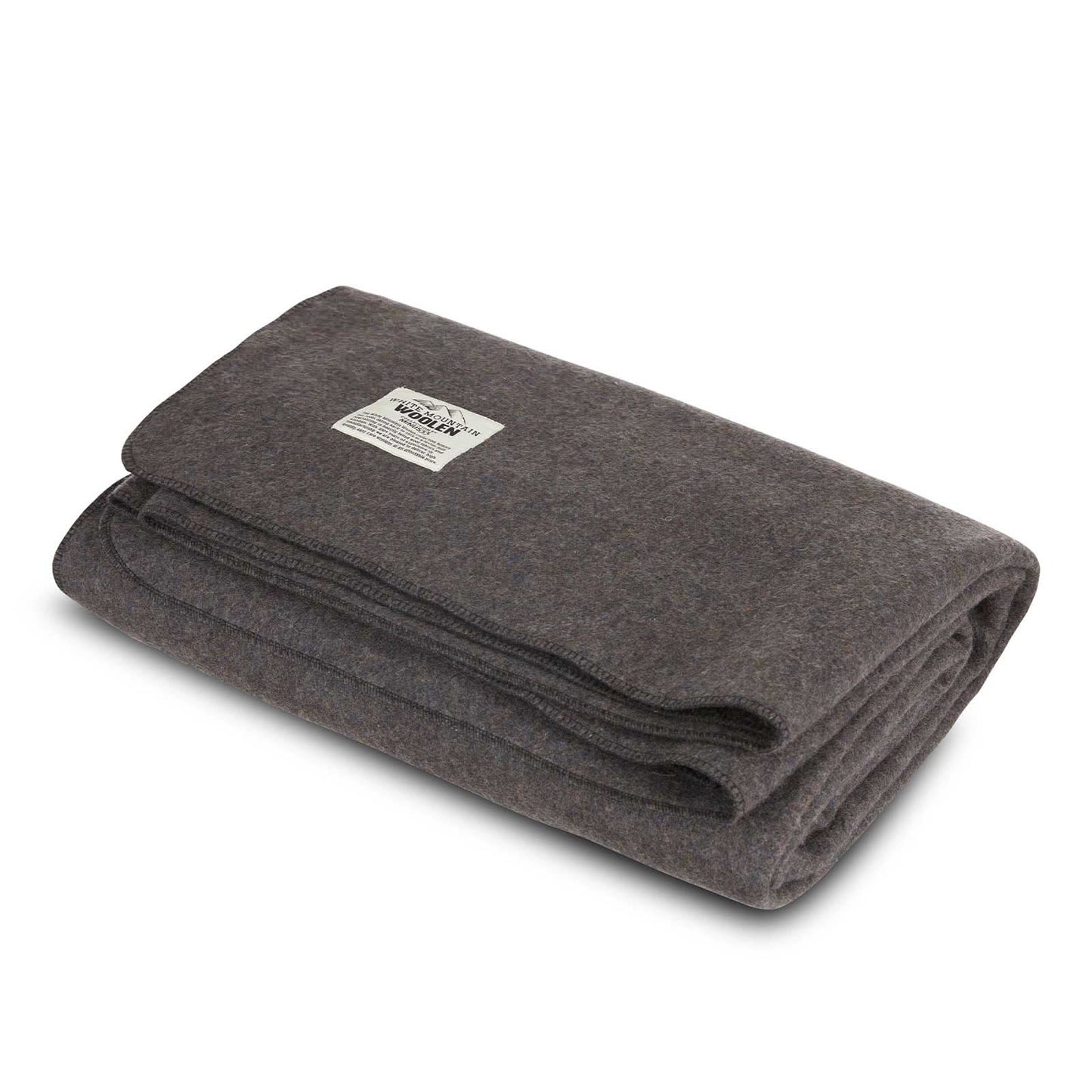 Wool Twin Sized Blanket - White Mountain Woolen