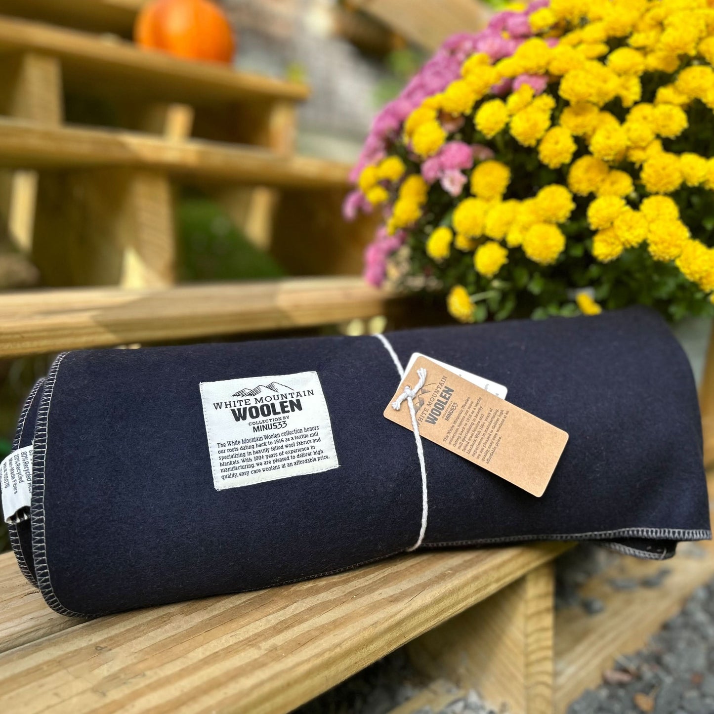 Minus33 | Wool Lodge Blanket - White Mountain Woolen