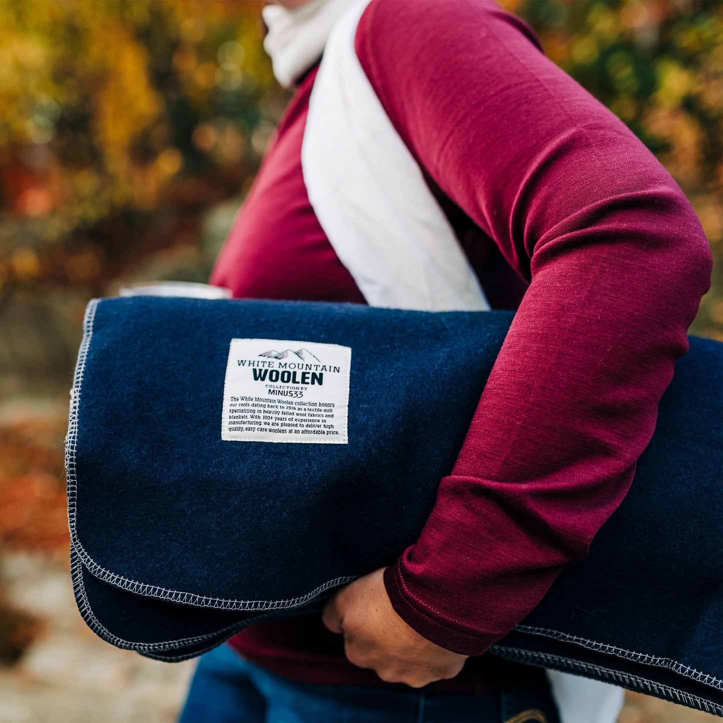 Minus33 | Wool Lodge Blanket - White Mountain Woolen