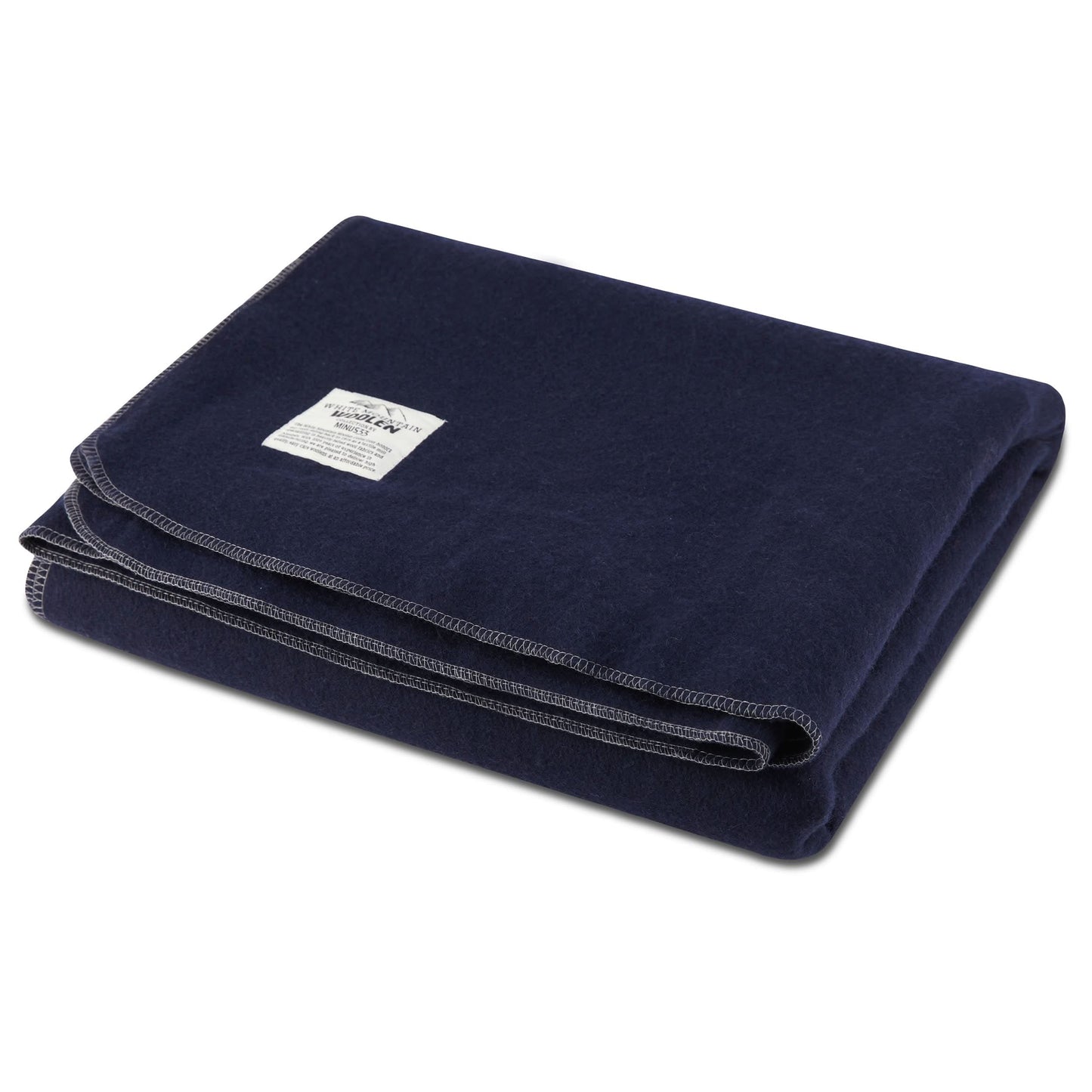 Wool Twin Sized Blanket - White Mountain Woolen