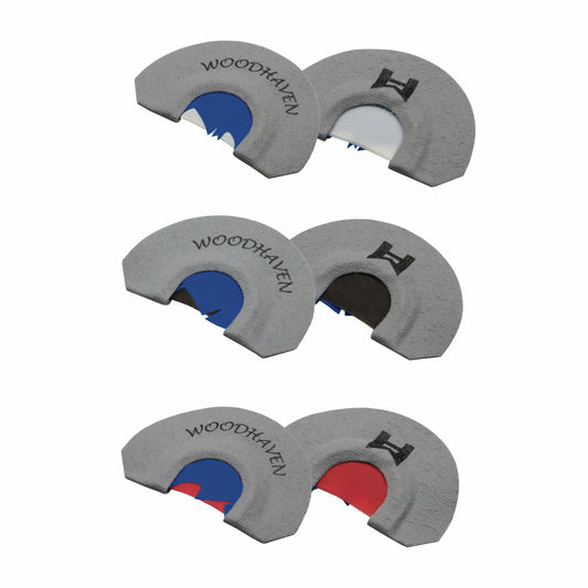 Woodhaven Turkey Call | Ninja 3 Pack Mouth Calls