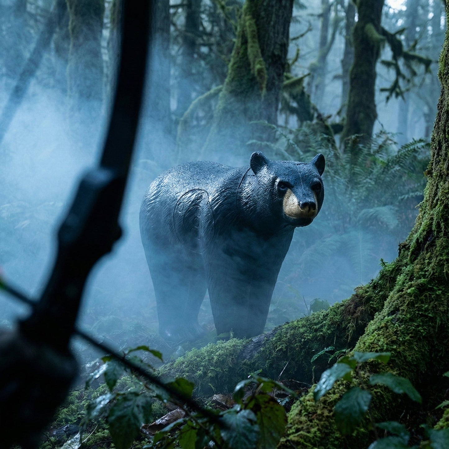 Big Shot Targets | Real Wild 3D Walking Black Bear Archery Target with EZ Pull Foam