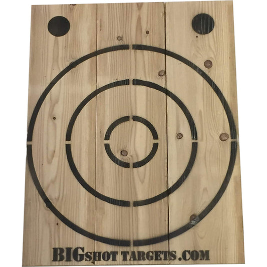 Big Shot Targets | Wooden Axe Throwing Target with Bottle Opener